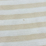 セリーヌ CELINE ボーダーカッティングニットセーター クリーム レーヨン レディース セーター