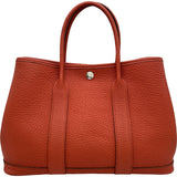 エルメス HERMES ガーデンパーティTPM D刻印 サンギーヌ シルバー金具 ネゴンダ レディース トートバッグ