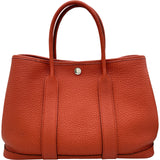 エルメス HERMES ガーデンパーティTPM D刻印 サンギーヌ シルバー金具 ネゴンダ レディース トートバッグ