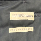 エルメス HERMES パドックコート ブラック ポリエステル レディース その他アウター
