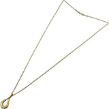 ティファニー TIFFANY＆CO オープンティアドロップネックレス ゴールド 750 ジュエリー