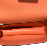 エルメス HERMES コンスタンス3 ベージュ・オレンジ　シルバー金具 スイフト・ドブリス レディース ショルダーバッグ