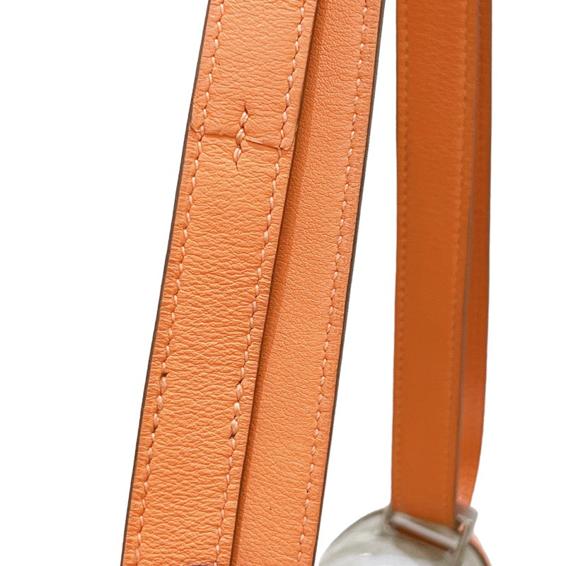 エルメス HERMES コンスタンス3 ベージュ・オレンジ　シルバー金具 スイフト・ドブリス レディース ショルダーバッグ