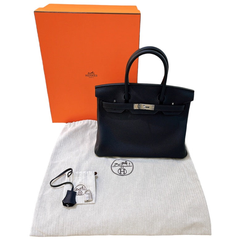 エルメス HERMES バーキン30 B刻 (2023年製) キャバン シルバー金具