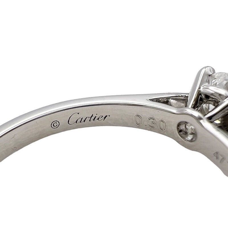 カルティエ Cartier ソリテール1895 ダイヤリング PT950 ダイヤモンド ジュエリー | 中古ブランドリユースショップ  OKURA(おお蔵)