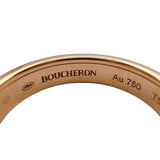 ブシュロン BOUCHERON キャトルリング クラシック ハーフ #50  750PG/ブラウンPVD ジュエリー