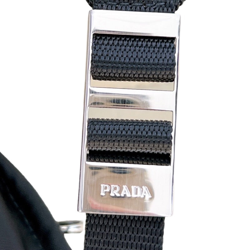 プラダ PRADA クロスボディバッグ 2VZ0023 ブラック シルバー金具  