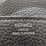 エルメス HERMES バーキン25 W刻 (2024年製) ブラック　シルバー金具 ヴォートゴ レディース ハンドバッグ