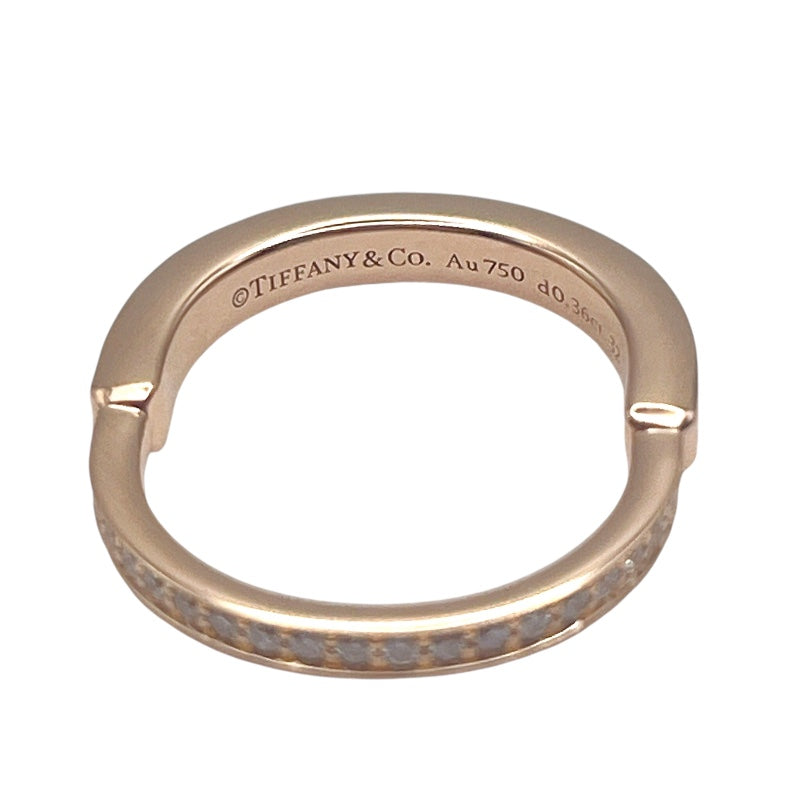 ティファニー TIFFANY＆CO ティファニーロックダイヤリング #11 750PG/ダイヤモンド ジュエリー | 中古ブランドリユースショップ  OKURA(おお蔵)