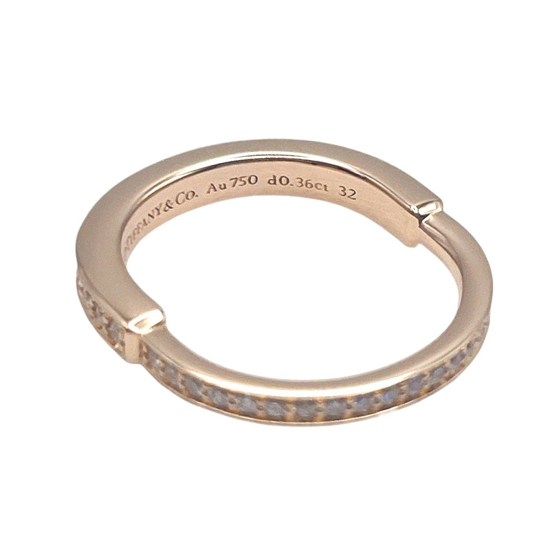 ティファニー TIFFANY＆CO ティファニーロックダイヤリング #11 750PG 