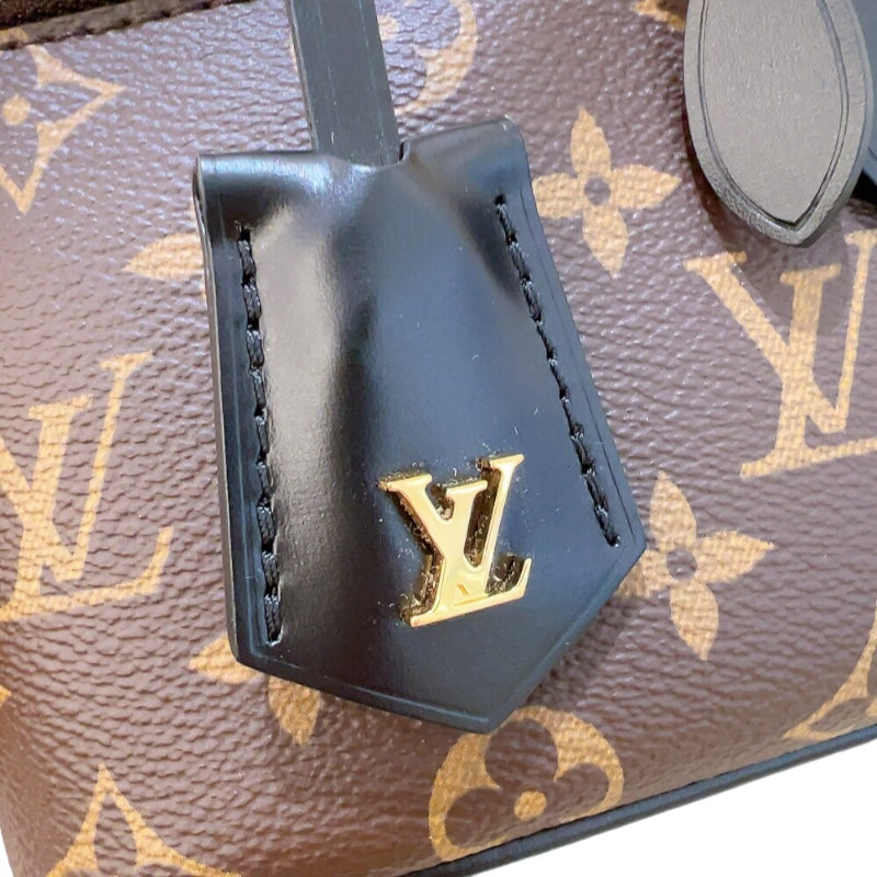 ルイ・ヴィトン LOUIS VUITTON ヴァニティNV PM M45165 ブラウン　ゴールド金具 モノグラム リバース レディース ハンドバッグ