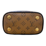 ルイ・ヴィトン LOUIS VUITTON ヴァニティNV PM M45165 ブラウン　ゴールド金具 モノグラム リバース レディース ハンドバッグ