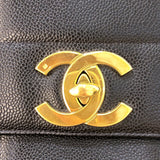 シャネル CHANEL マドモアゼルトップハンドル キャビア/GD金具 レディース ハンドバッグ