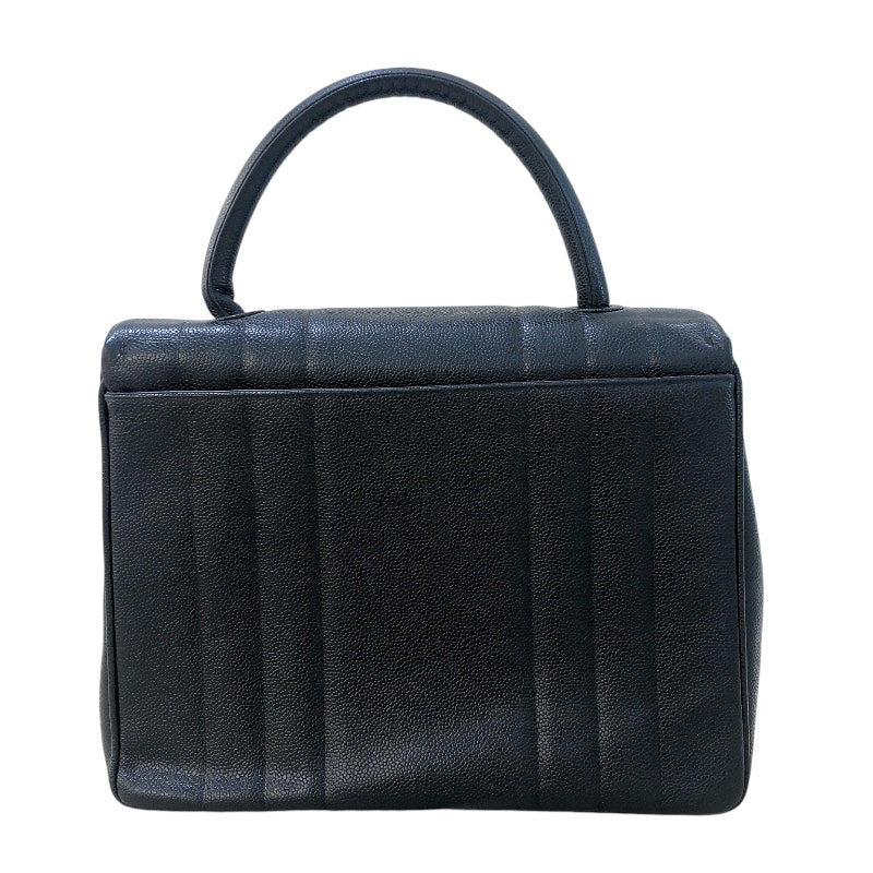 シャネル CHANEL マドモアゼルトップハンドル キャビア/GD金具 レディース ハンドバッグ