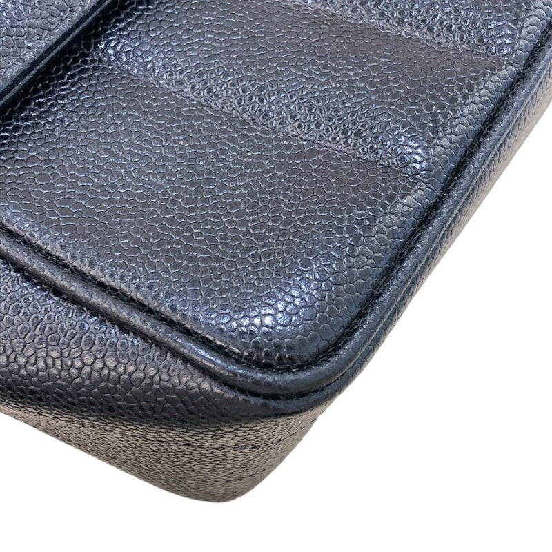 シャネル CHANEL マドモアゼルトップハンドル キャビア/GD金具 レディース ハンドバッグ