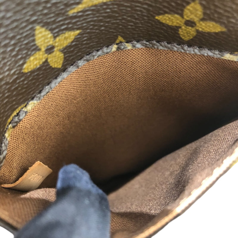 ルイ・ヴィトン LOUIS VUITTON ポシェットガンジュ M51870 モノグラム ユニセックス ボディバッグ