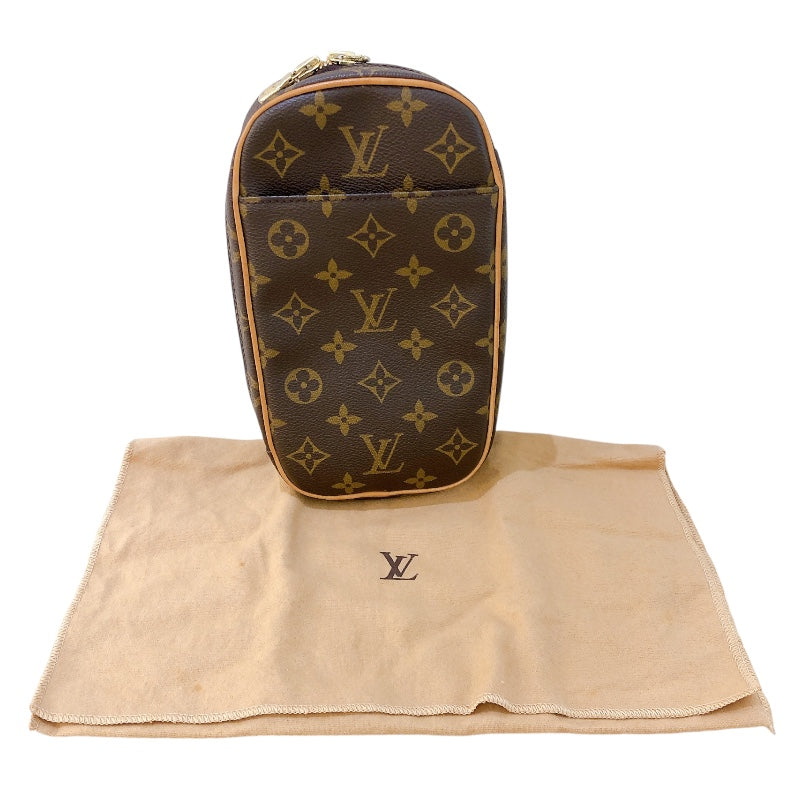 ルイ・ヴィトン LOUIS VUITTON ポシェットガンジュ M51870 モノグラム ユニセックス ボディバッグ