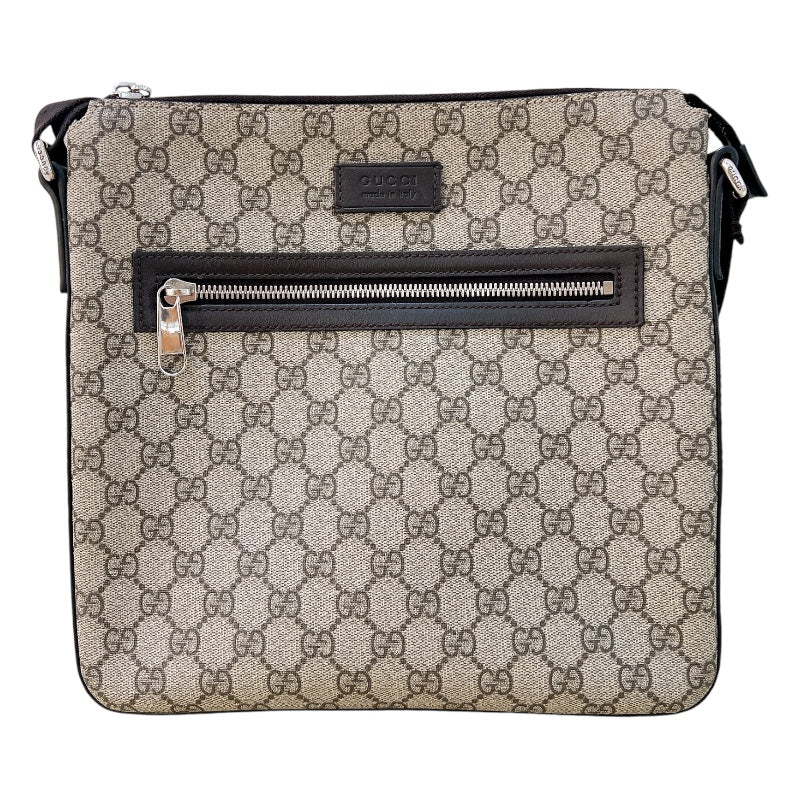 グッチ GUCCI GGスプリームショルダーバッグ 406408 ブラウン GGスプリーム メンズ ショルダーバッグ | 中古ブランドリユースショップ  OKURA(おお蔵)