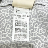 エルメス HERMES シェーヌダンクル柄Tシャツワンピース ネイビー コットン レディース ワンピース