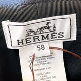エルメス HERMES フレッド・パンクH バケットハット H242073N ブラック コットン ユニセックス その他ファッション雑貨