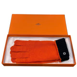 エルメス HERMES ユーゴ　カシミヤニット手袋 カシミヤ メンズ 手袋