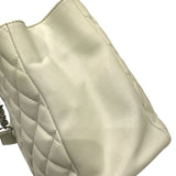 シャネル CHANEL GST チェーントートバッグ A50995 12番台 アイボリー シルバー金具 キャビアスキン レディース トートバッグ