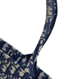 クリスチャン・ディオール Christian Dior ブックトートラージ オブリークキャンバス レディース トートバッグ