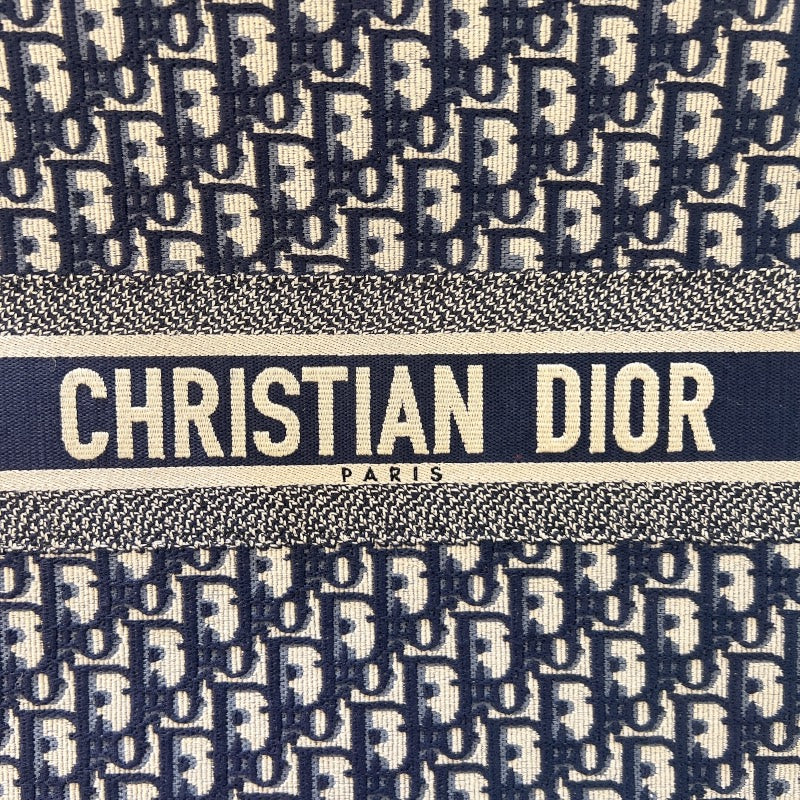 クリスチャン・ディオール Christian Dior ブックトートラージ オブリークキャンバス レディース トートバッグ