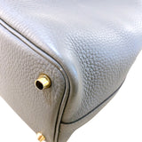 エルメス HERMES ピコタンロックPM U刻 グリメイヤー ゴールド金具 トリヨン レディース ハンドバッグ