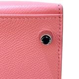 エルメス HERMES ケリー28 外縫い Y刻 ローズコンフェッティ シルバー金具 エプソン レディース ハンドバッグ