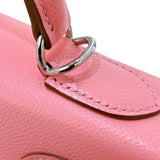 エルメス HERMES ケリー28 外縫い Y刻 ローズコンフェッティ シルバー金具 エプソン レディース ハンドバッグ