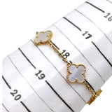 ヴァンクリーフ＆アーペル Van Cleef & Arpels ヴィンテージアルハンブラ　5Pブレス K18イエローゴールド ジュエリー