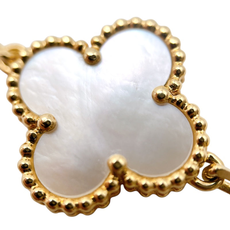 ヴァンクリーフ＆アーペル Van Cleef & Arpels ヴィンテージアルハンブラ　5Pブレス K18イエローゴールド ジュエリー