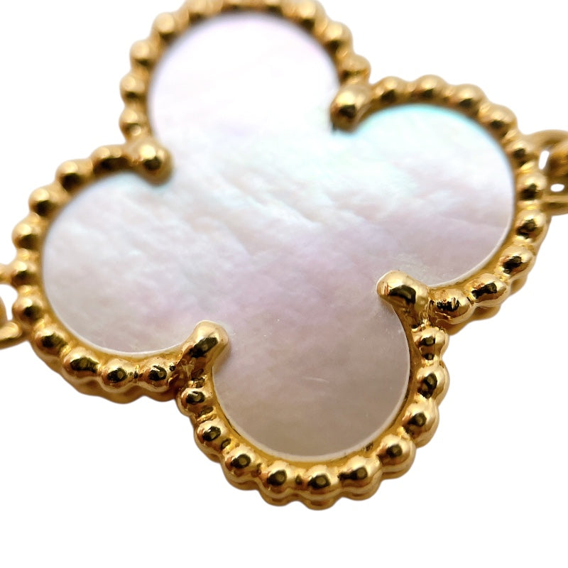 ヴァンクリーフ＆アーペル Van Cleef & Arpels ヴィンテージアルハンブラ　5Pブレス K18イエローゴールド ジュエリー