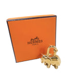 エルメス HERMES エレファント カデナ ゴールド メタル レディース その他小物