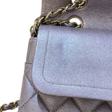 シャネル CHANEL マトラッセ A01112 メタリックピンク ゴールド金具 カーフ レディース ショルダーバッグ