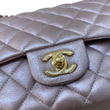 シャネル CHANEL マトラッセ A01112 メタリックピンク ゴールド金具 カーフ レディース ショルダーバッグ