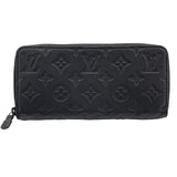 ルイ・ヴィトン LOUIS VUITTON ジッピーウォレット・ホリゾンタル M80333 ノワール モノグラム・シャドゥ メンズ 長財布