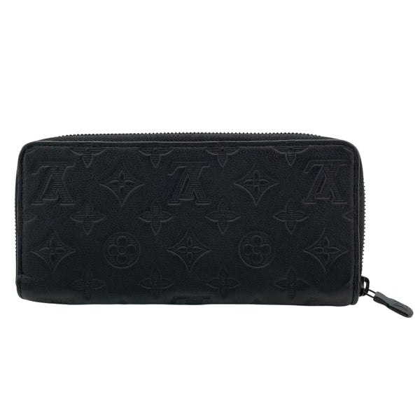 ルイ・ヴィトン LOUIS VUITTON ジッピーウォレット・ホリゾンタル M80333 ノワール モノグラム・シャドゥ メンズ 長財布