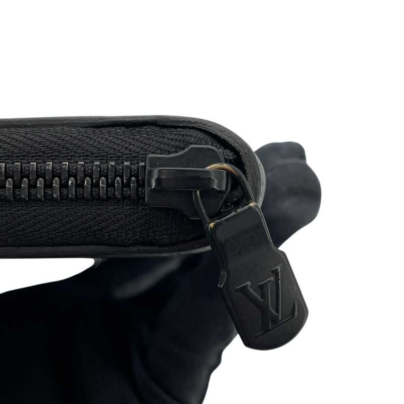 ルイ・ヴィトン LOUIS VUITTON ジッピーウォレット・ホリゾンタル M80333 ノワール モノグラム・シャドゥ メンズ 長財布