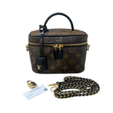 ルイ・ヴィトン LOUIS VUITTON ヴァニティNV PM M45165 ブラウン モノグラム・リバース レディース その他バッグ