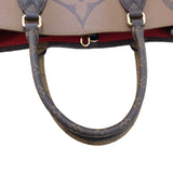 ルイ・ヴィトン LOUIS VUITTON オンザゴーGM M44576 ブラウン モノグラム ジャイアント・リバース レディース トートバッグ