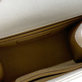 シャネル CHANEL パールチェーンクラッチショルダー AP0997 ホワイト/ゴールド金具 カーフスキン レディース ショルダーバッグ