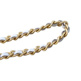 シャネル CHANEL パールチェーンクラッチショルダー AP0997 ホワイト/ゴールド金具 カーフスキン レディース ショルダーバッグ