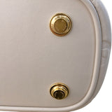ルイ・ヴィトン LOUIS VUITTON ヴァニティPM M25219 ホワイト ゴールド金具 ラム レディース その他バッグ
