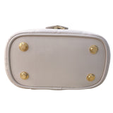 ルイ・ヴィトン LOUIS VUITTON ヴァニティPM M25219 ホワイト ゴールド金具 ラム レディース その他バッグ