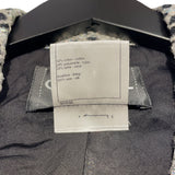 シャネル CHANEL パール装飾ラメツイードジャケット シルバー ツイード レディース テーラードジャケット
