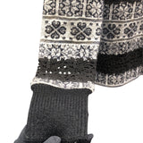 シャネル CHANEL ノルディック柄長袖ニットセーター P54481 ブラック モヘア レディース セーター