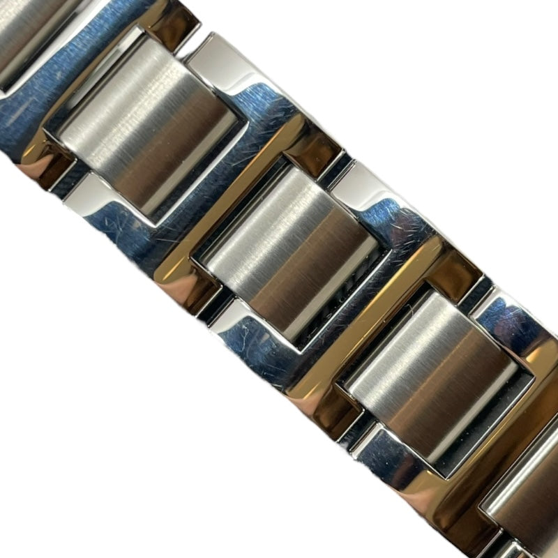 カルティエ Cartier バロンブルー ドゥ カルティエ WSBB0068 ピンク SS 自動巻き レディース 腕時計