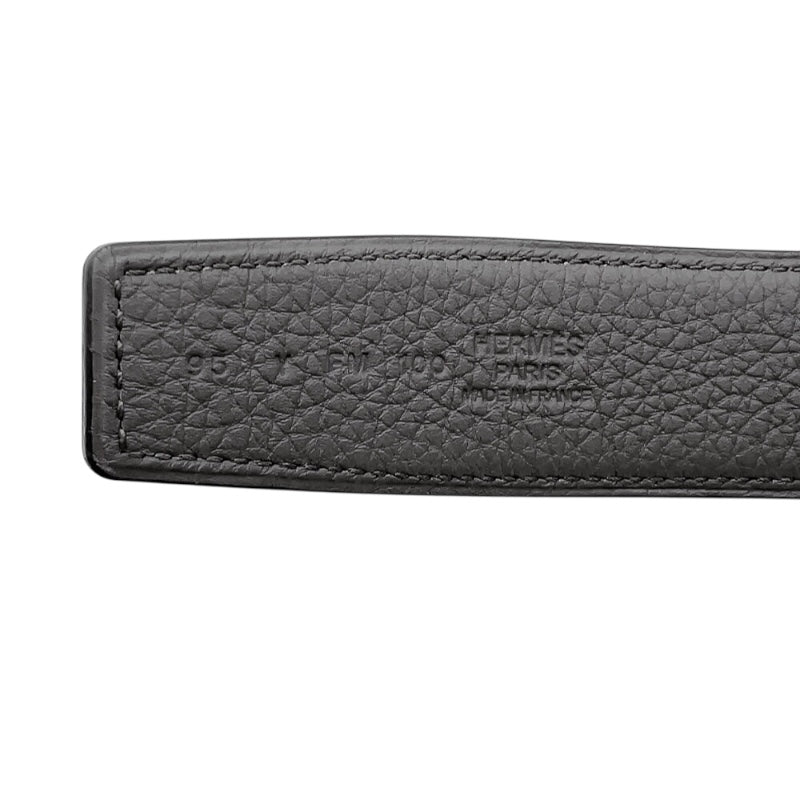エルメス HERMES コンスタンスベルト　95cm Y刻印　(2020年製) ブラック・グリスエタン ボックスカーフ/トゴ レディース ベルト